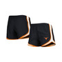 Women's Black Texas Longhorns Tempo Performance Shorts