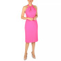 Halter-Neck Sleeveless Sheath Dress