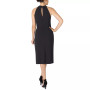 Halter-Neck Sleeveless Sheath Dress