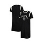 Women's Black, Cream Las Vegas Raiders Playoff Sneaker Dress