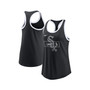 Women's Black Chicago White Sox X-Ray Racerback Performance Tank Top