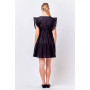 Women's Ruffled Dress with Smocking Detail
