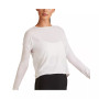 Women's Regular Size Open Back Long Sleeve T-Shirt