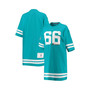 Women's Aqua Miami Dolphins Clair Half-Sleeve Dress