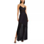 Women's Asymmetrical Side-Slit Dress