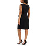 Petite Ruffled Surplice-Neck Sheath Dress