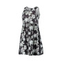 Women's Black Las Vegas Raiders Floral Sundress