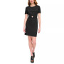 Women's Short-Sleeve Cutout Dress