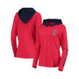 Women's Red Boston Red Sox Crossbar Pullover Hoodie