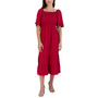 Women's Smocked Tiered Midi Dress