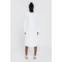 Women's Twist Front Midi Dress