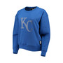Women's Royal Kansas City Royals Carrie Pullover Sweatshirt