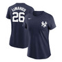 Women's DJ Lemahieu Navy New York Yankees Name Number T-shirt