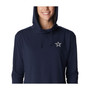 Women's Navy Dallas Cowboys Sun Trek Omni-Shade Omni-Wick Tri-Blend Pullover Hoodie