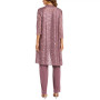 3-Pc. Sequined Lace Pantsuit & Jacket