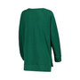 Women's Green Oregon Ducks Steamboat Animal Print Raglan Pullover Sweatshirt