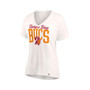 Women's Branded Oatmeal Tampa Bay Buccaneers Motivating Force V-Neck T-shirt