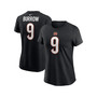 Women's Joe Burrow Black Cincinnati Bengals Player Name and Number T-shirt