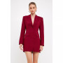 Women's Collared Dress with Open Back Detail