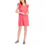 Women's Short Flutter Sleeve Dress