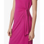 Women's Asymmetrical Side-Tie Midi Dress