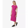 Women's Asymmetrical Side-Tie Midi Dress