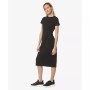 Women's Asymmetrical Side-Tie Midi Dress