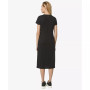Women's Asymmetrical Side-Tie Midi Dress