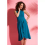 Women's Asymmetrical-Hem Midi Dress