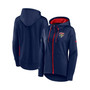 Women's Branded Navy Florida Panthers Authentic Pro Rink Full-Zip Hoodie