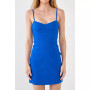 Women's Stretch Fabric Fitted Mini Dress