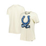 Women's Cream Indianapolis Colts Chrome Sideline T-shirt