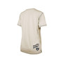 Women's Cream Las Vegas Raiders Split T-shirt