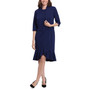 Petite 2-Pc. Jacket & Ruffled-Hem Sheath Dress Set