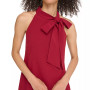 Petite Tie-Neck Shift Dress