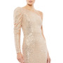 Women's Ieena Sequined One Shoulder Trumpet Gown