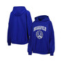 Women's Royal Indianapolis Colts Becca Drop Shoulder Pullover Hoodie