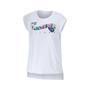 Women's White Tennessee Titans Greetings From Muscle T-shirt