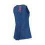 Women's Royal Chicago Cubs Space Dye Back-Knot Tank Top