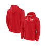 Men's and Women's Red Kansas City Chiefs Super Soft Fleece Pullover Hoodie
