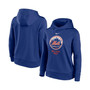 Women's Royal New York Mets Alternate Logo Performance Pullover Hoodie