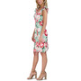 Women's Printed Ruffle-Sleeve Sheath Dress