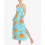 Women's Floral Strap Maxi Dress