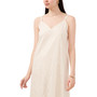 Women's Metallic-Stripe Sleeveless Maxi Dress