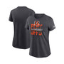 Women's Anthracite Cincinnati Bengals 2022 NFL Playoffs Iconic T-shirt