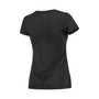 Women's Heathered Black Purdue Boilermakers Tri-Blend Crew Neck T-shirt