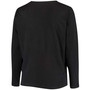 Women's Plus Size Black Carolina Panthers Primary Logo Long Sleeve T-shirt