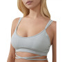 Active Women's Seamless Tiny Tie Up Crop