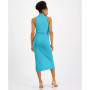 Sleeveless Striped Midi Dress