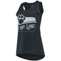 Women's Navy Penn State Nittany Lions Ferris Melange V-Neck Tank Top